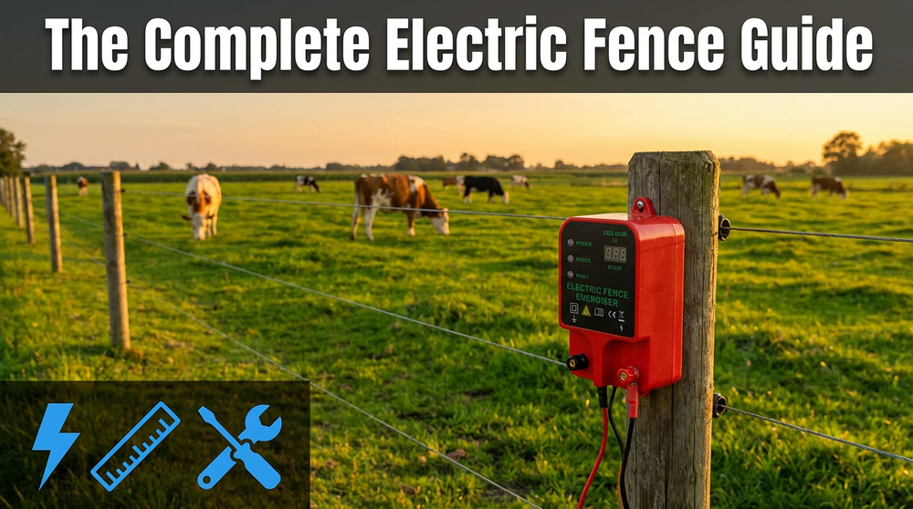 The Complete Electric Fence Guide: How to Choose, Install & Maintain Your System