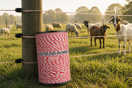 How Tall Should an Electric Fence Be? Height Guide for Cattle, Goats & Poultry