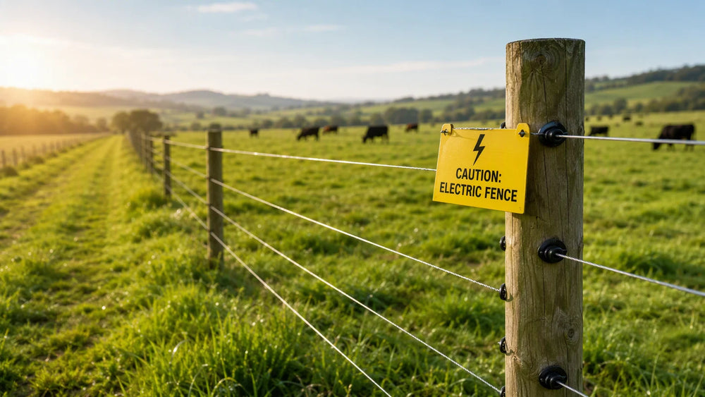 Are Electric Fences Safe for Humans? Voltage, Legal Limits and Safety Sign