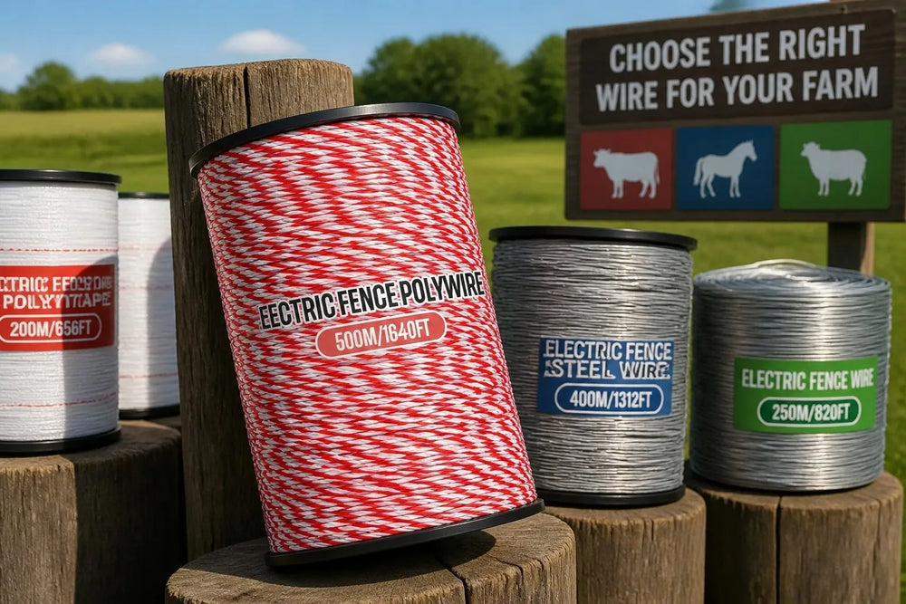 How to Choose the Right Electric Fence Wire for Your Farm