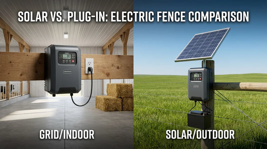 Solar vs. Plug-In Electric Fences: Choosing the Right Power Source for Your Ranch