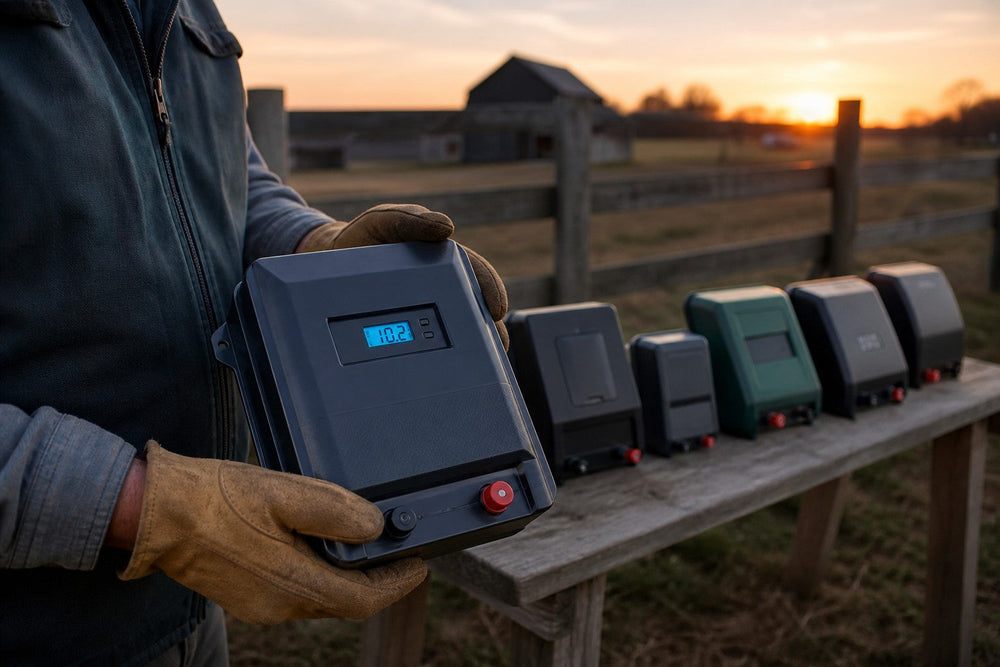 Electric fence energizer brands compared: Gallagher, Parmak, Speedrite and more
