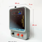Electric Fence Charger 12V LCD & Alarm & Remote – 12 Miles 20KM for Cattle Sheep Horse Pig