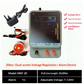Electric Fence Charger 12V LCD & Alarm & Remote – 12 Miles 20KM for Cattle Sheep Horse Pig