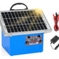 20 Miles Solar Electric Fence Charger, 0.5J Energizer Controller for Livestock