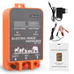 5-10KM Electric Fence Energizer 2.5 Joule With LCD Display 12V Energizer Controller for Farm Livestock