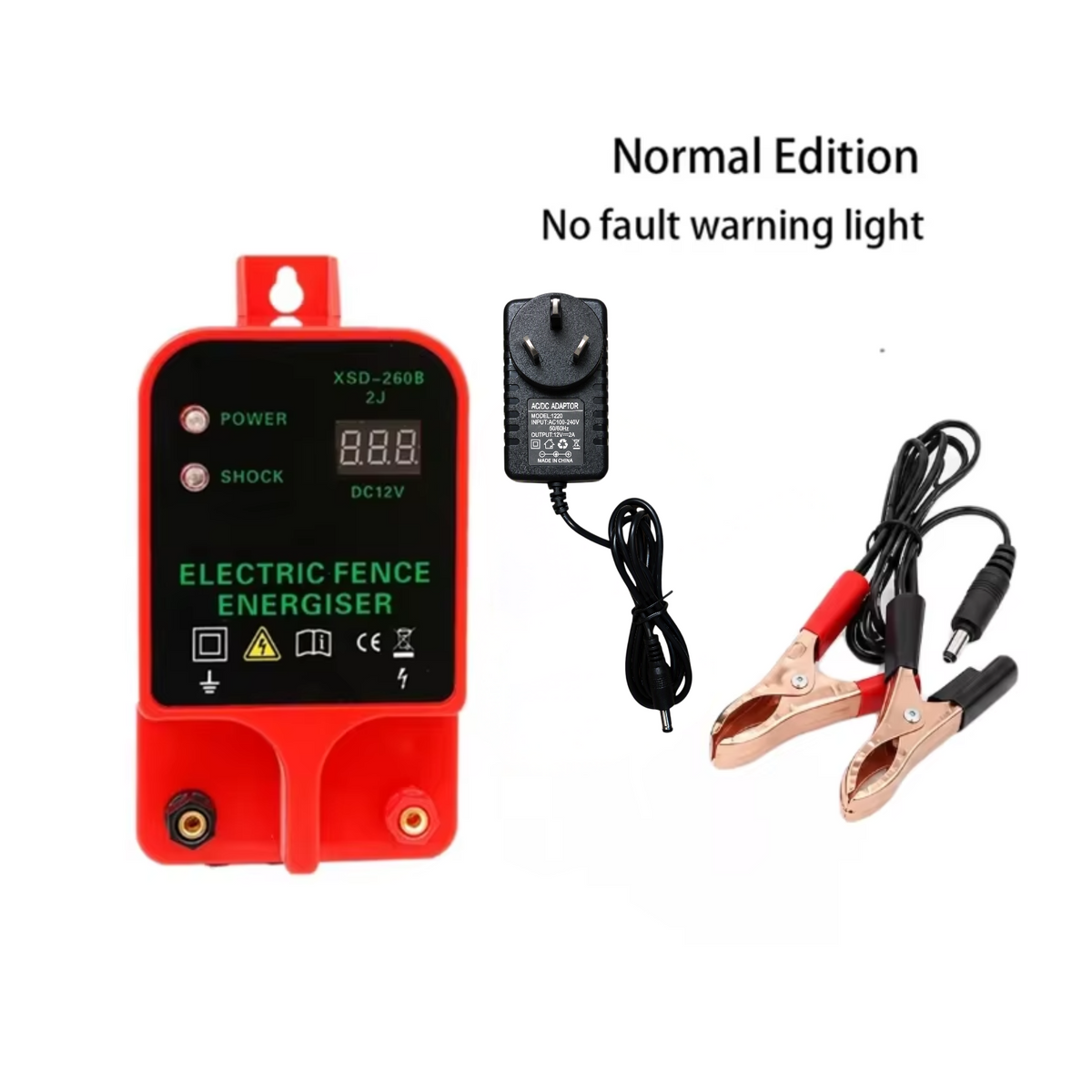 Electric Fence Charger 12V Battery XSD-260 Series – 2 Joules 6 Miles, with or without Alarm for Cattle Horse Sheep - product image 17