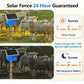 20 Miles Solar Electric Fence Charger, 0.5J Energizer Controller for Livestock