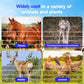 20 Miles Solar Electric Fence Charger, 0.5J Energizer Controller for Livestock