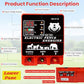 Product Function Description - LCD Display Output Voltage POWER FAULT SHOCK Indicators