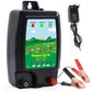 Electric Fence Charger 12V Battery Powered – 2 Joules 6 Miles 40 Acres Cattle Horse Pig
