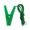 Electric Fence Jumper Lead Cables – Red & Green Crocodile Clips Connect Energizer to Fence & Ground