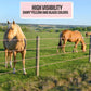Electric Fence Polywire 2mm – 200m / 500m High-Visibility Red & White | Cattle Horse Sheep
