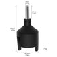 Electric Fence Insulator Driver – Drill Attachment Socket Bit for Screw-in Post Insulators
