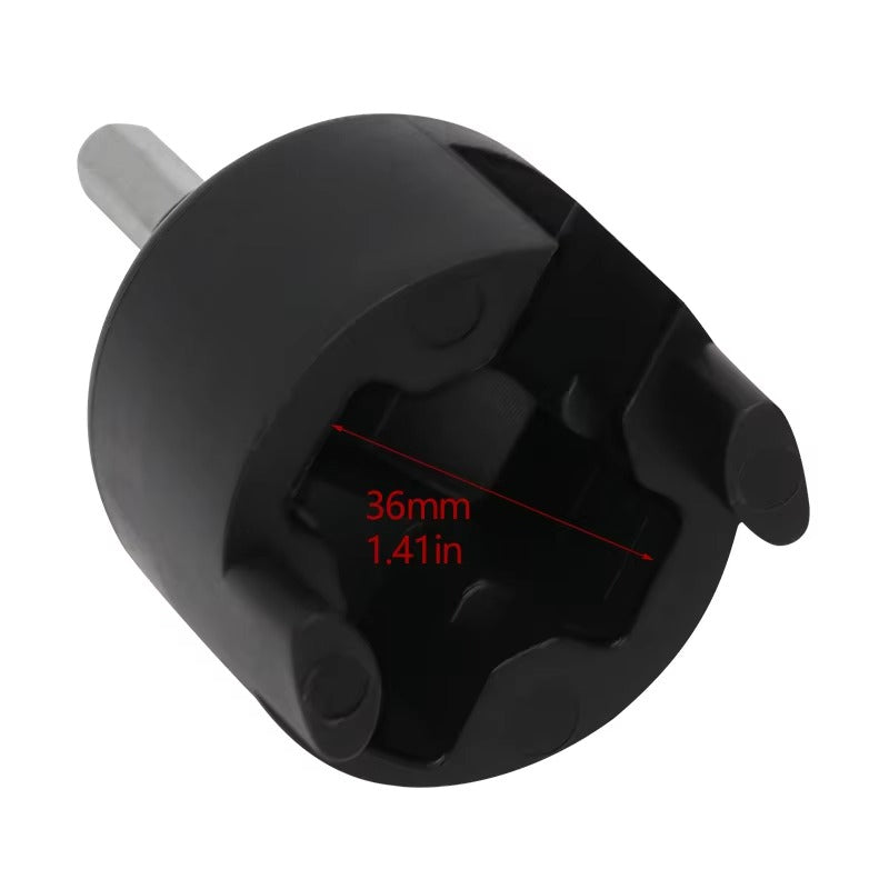 Electric Fence Insulator Driver – Drill Attachment Socket Bit for Screw-in Post Insulators