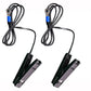 Electric Fence Jumper Lead Cables – Red & Green Crocodile Clips Connect Energizer to Fence & Ground