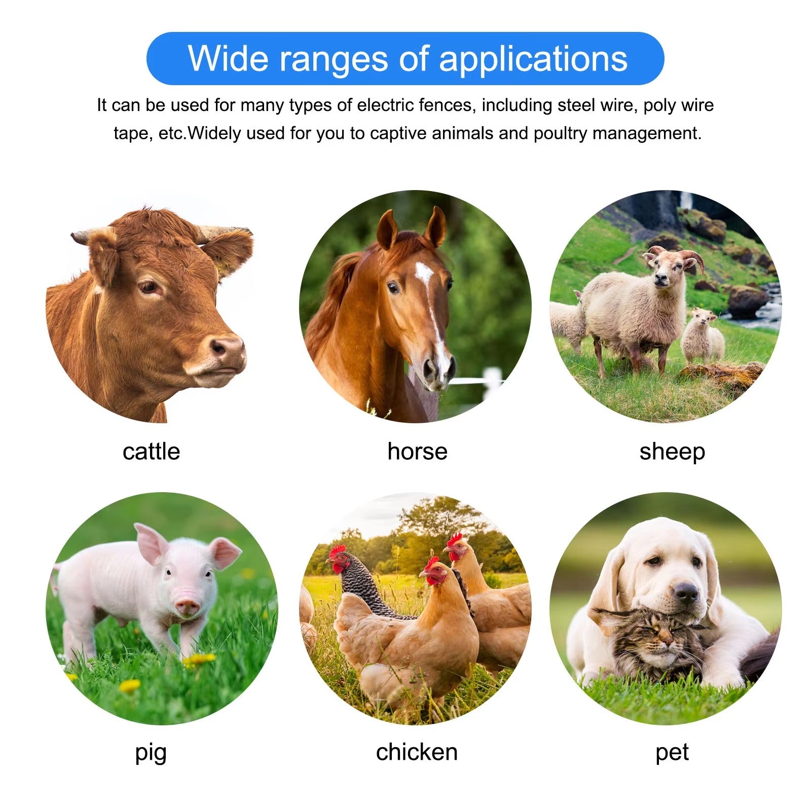 LIFE-ALL Electric Fence Voltage Tester