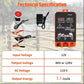20KM Electric Fence Energizer 5.5 Joule With LCD Display 12V Energizer Controller for Farm Livestock With Alarm function