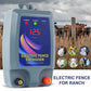 10km Electric Fence Energizer, with Battery Power Clip Connector Farm Cattle Sheep Poultry Captive Security Fence