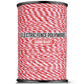 Electric Fence Polywire 2mm – 200m / 500m High-Visibility Red & White | Cattle Horse Sheep