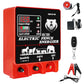 Electric Fence Energizer 9J 12KV with Alarm Horn Remote Control Battery Clips