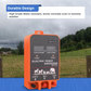 5-10KM Electric Fence Energizer 2.5 Joule With LCD Display 12V Energizer Controller for Farm Livestock